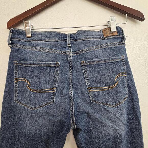 Levi's Signature Gold Jeans Women's 6 Mid-Rise Skinny 28.5" Inseam Distress - Picture 4 of 7